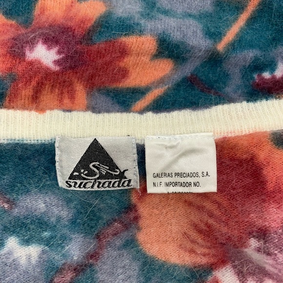 Suchada flowery Angora and Lana sweater - Picture 15 of 15